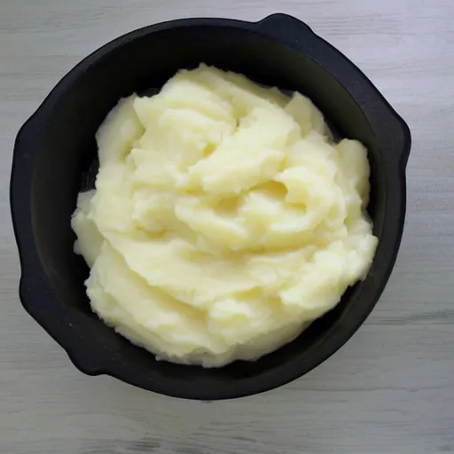 Image similar to mash potatoes in space