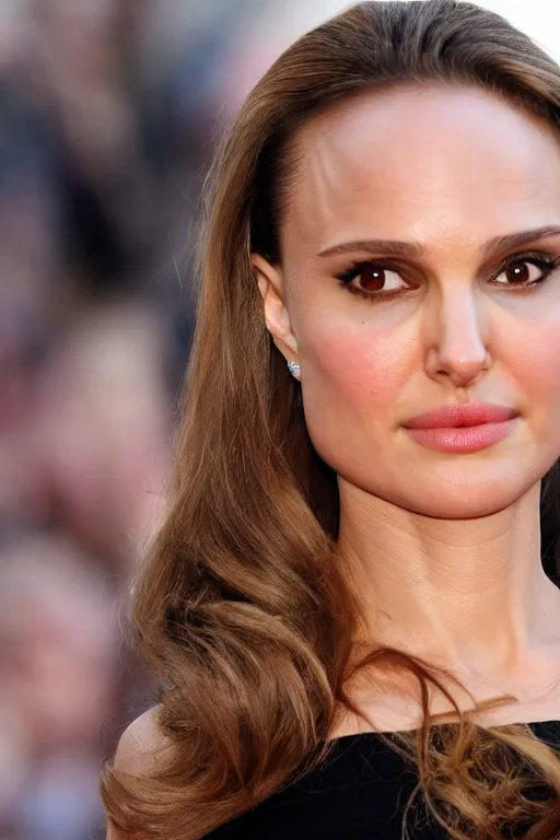 Prompt: natalie portman as angelina jolie, 4 k, hd