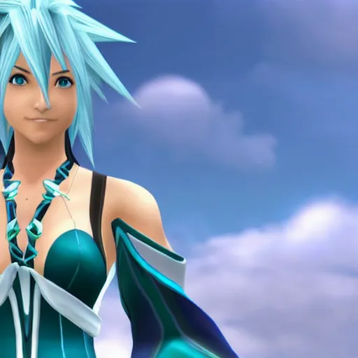 Aqua Kingdom Hearts 