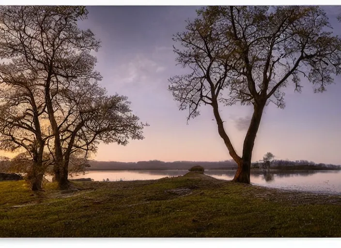 Image similar to serene landscape by richard mayhew