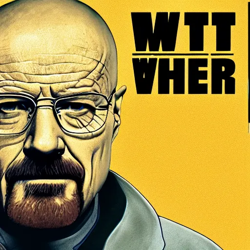 Prompt: Walter White is the president 4k detail