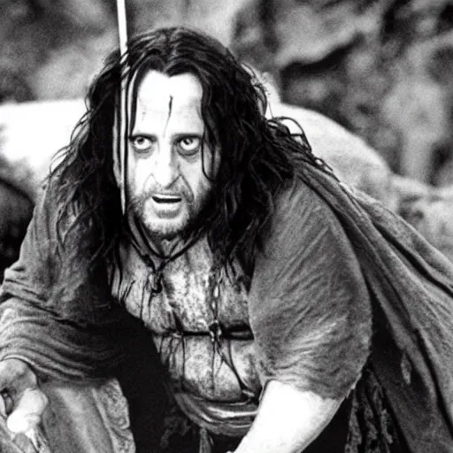 Image similar to Danny devito as Aragorn in lord of the rings