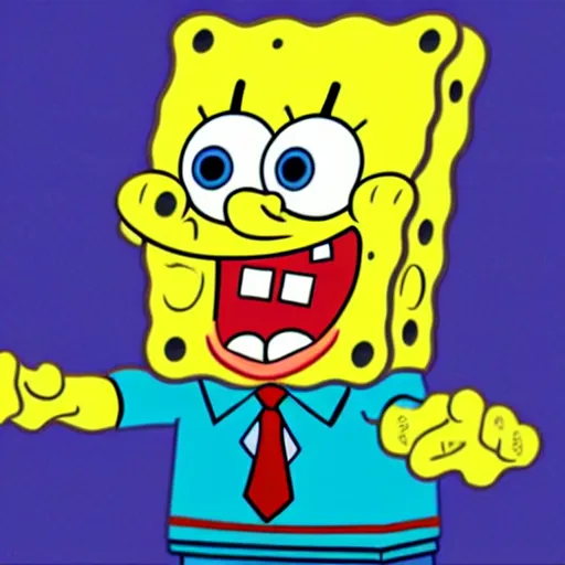 Image similar to spongebob as us president