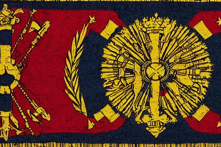 Image similar to flag of the eternal empire