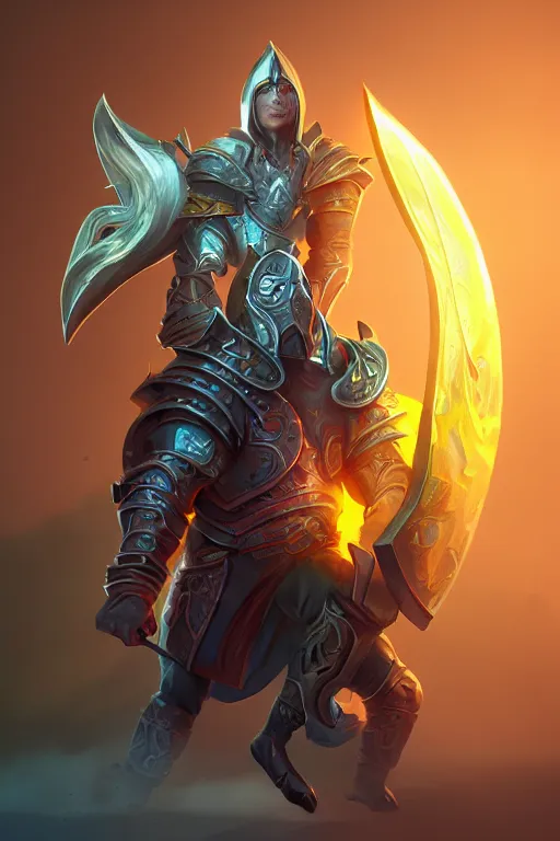 Image similar to shield fantasy epic legends game icon stylized digital illustration radiating a glowing aura global illumination ray tracing hdr fanart arstation by ian pesty and katarzyna da „ bek - chmiel