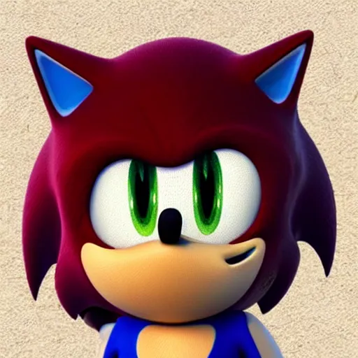 Image similar to sonic mugshot