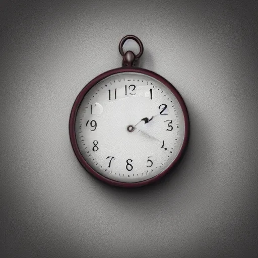 Prompt: 3d render of time