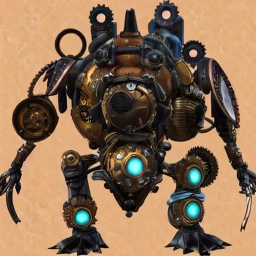 Prompt: steampunk insect, overwatch skin, hyperdetailed w 8 3 2