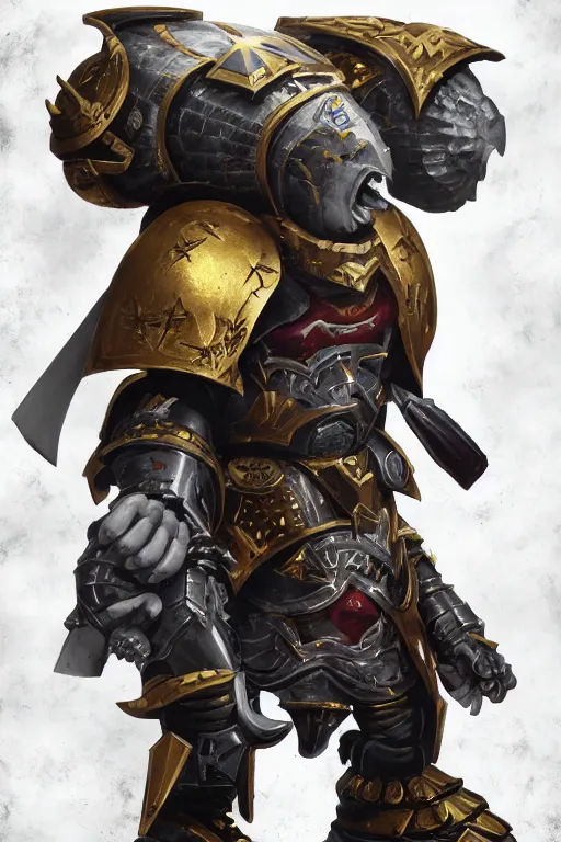 Image similar to armor portrait heros warhammer 4 0 k horus heresy fanart - the primarchs emperor by johannes helgeson animated with vfx concept artist & illustrator global illumination ray tracing hdr fanart arstation zbrush central hardmesh 8 k octane renderer comics stylized