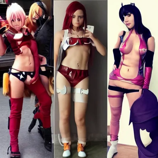 Image similar to instagram model cosplay