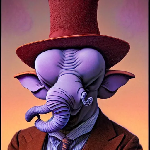 Image similar to Lofi formal portrait og Ganesh, Ghibli style by Yoshitaka Amano and Wayne Barlowe and Ed Binkley and The Madhatter