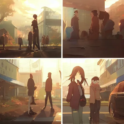 Prompt: a movie shootout scene, everything is doughnuts, perfect shading, atmospheric lighting, by makoto shinkai, stanley artgerm lau, wlop, rossdraws