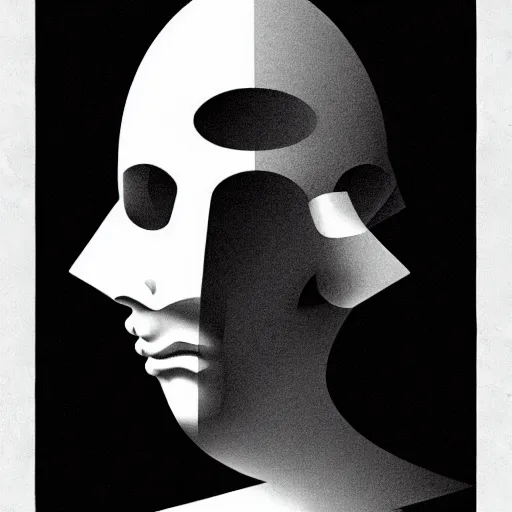 Image similar to white conceptual figurative post - morden monumental abstract portrait made by escher and piranesi, highly conceptual figurative art, intricate detailed illustration, illustration sharp geometrical detail, vector sharp graphic, controversial poster art, polish poster art