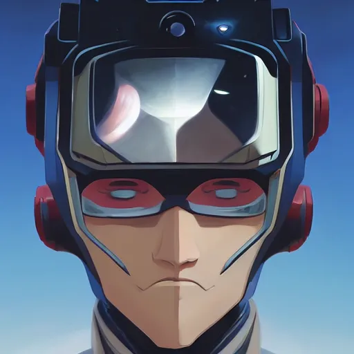 Image similar to face icon stylized minimalist robotech, loftis, cory behance hd by jesper ejsing, by rhads, makoto shinkai and lois van baarle, ilya kuvshinov, rossdraws global illumination