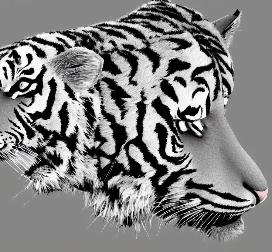 Prompt: low poly vector tiger, ue 5, ue 6, unreal engine 5, cinematic 4 k wallpaper, 8 k, ultra detailed, by popular digital artist, beautiful image, resolution, artstation
