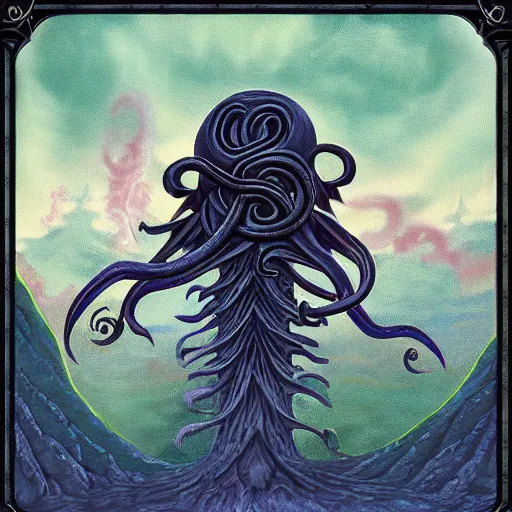 Prompt: moe morphism eldritch horror