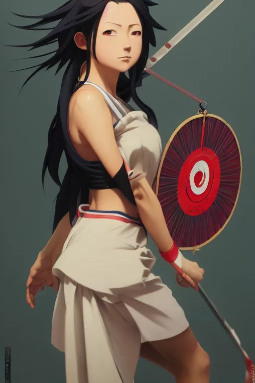 Image similar to A portrait of Madara Uchiwa Rikudo, RPG Reference, art by ilya kuvshinov, artgerm, Alphonse mucha, and Greg Rutkowski, Trending on Artstation, octane render, Insanely Detailed, 8k, HD