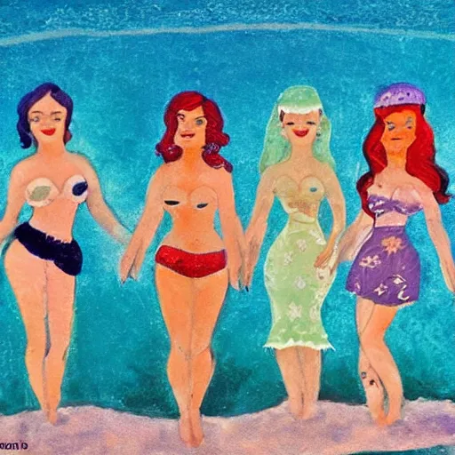 Image similar to ladies of the sea