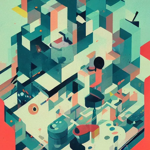 Image similar to katamari by sachin teng, organic painting, hard edges, masterpiece, asymmetrical, matte paint, energetic