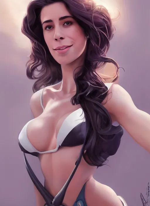 Prompt: full length photo of an smiling Oona Chaplin in the style of Serge Birault, full extremely slim body, not realistic, sharp focus, 8k high definition, insanely detailed, intricate, elegant, art by stanley lau and artgerm and Fernanda Suarez