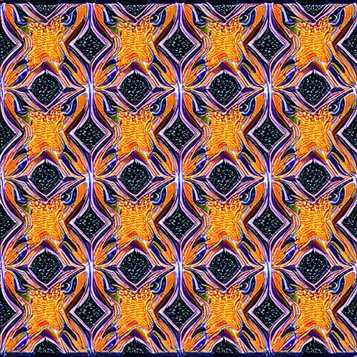 Prompt: DMT pattern