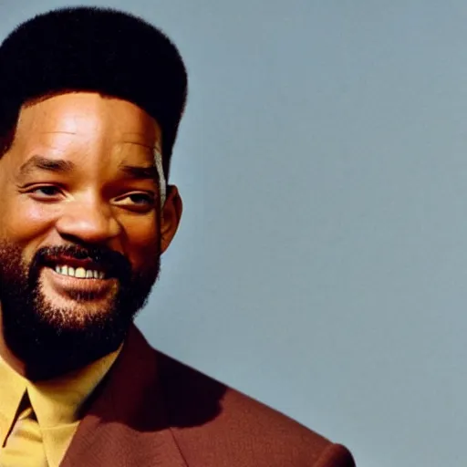 Prompt: will smith as bud spencer