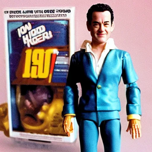 Image similar to “Tom hanks as a 1980s Kenner action figure”