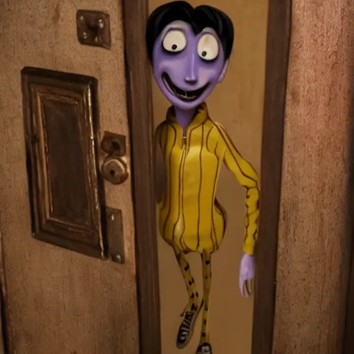 Image similar to drake in the movie coraline and the secret door