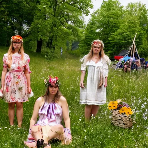 Image similar to midsommar