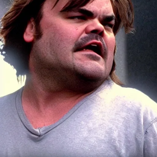 Image similar to jack black stars in the movie hackers