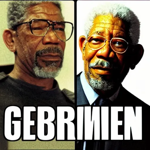 Prompt: Gordon Freeman an Morgan Freeman had a baby