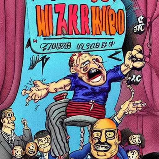 Image similar to bizarro comic by wayno and piraro