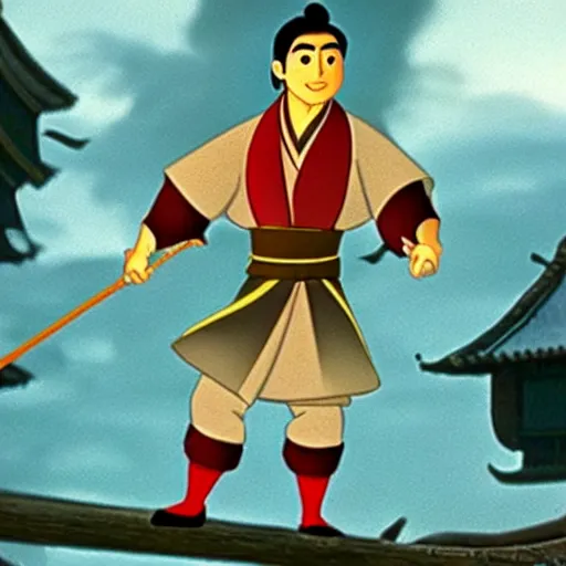 Image similar to still of xavi hernandez in mulan ( 1 9 9 8 )