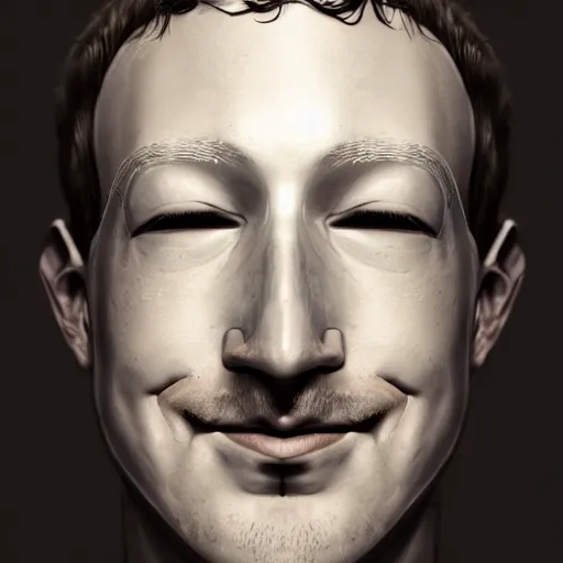 Prompt: anonymous as mark zuckerberg, award winning creature photography, extremely detailed, artstation, 8 k, sensual lighting, incredible art, wlop, artgerm
