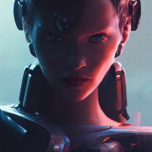 Image similar to a fancy photo of an attractive cyborg women by greg rutkowski, sung choi, mitchell mohrhauser, maciej kuciara, johnson ting, maxim verehin, peter konig, 8 k photorealistic, cinematic lighting, hd, high details, dramatic, dark atmosphere, trending on artstation