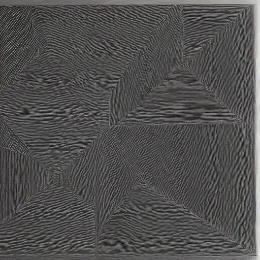 Image similar to sol lewitt wall drawing in pencil