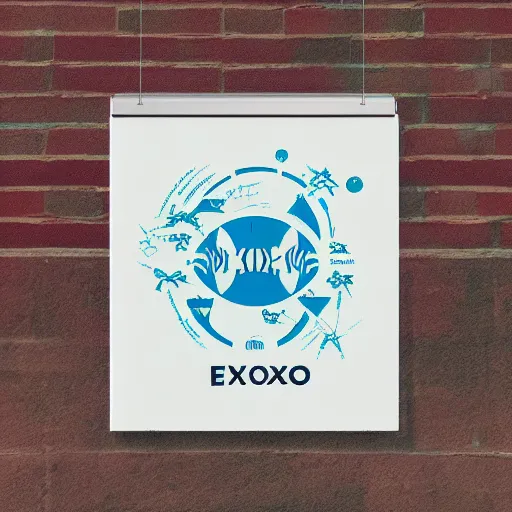 Prompt: illustrated, screen print, poster of Expo 2064