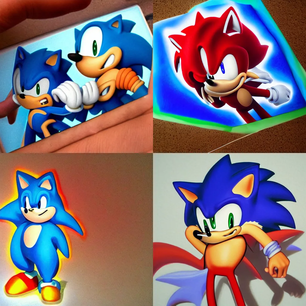 Sonic vs. Shadow Race(+ audience) quik art by Tiny MustardSeed on Dribbble