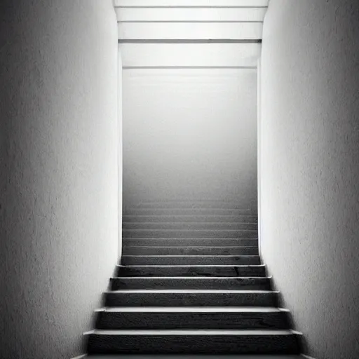 Image similar to a white maze of doorways and stairs, empty, artstation, epic composition