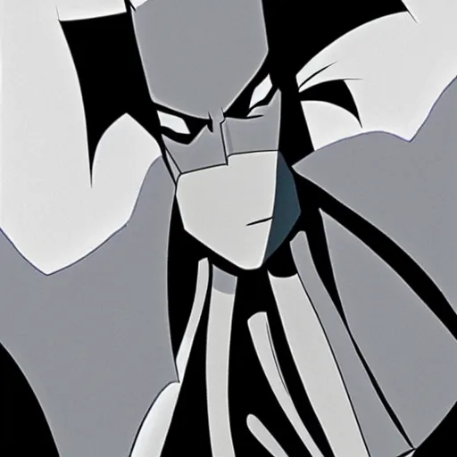 Prompt: Batman: mask of the phantasm