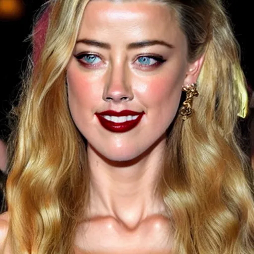 Image similar to amber heard made out of gourd amber heard as a gourd intercross hybrid mix intercross hybrid mix