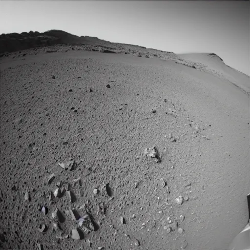 Image similar to mysterious creature mars rover camera footage