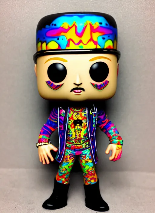 Image similar to dmt lsd funko pop