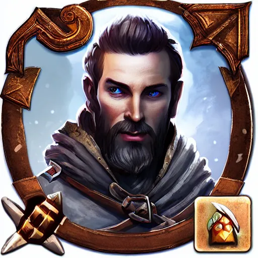 Image similar to divinity original sin 2, div os 2, div 2, group chat icon