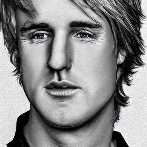 Image similar to owen wilson portrait, intricate, highly detailed, realistic