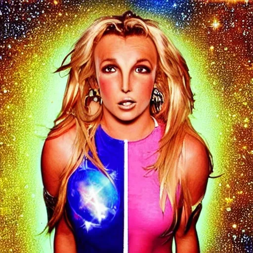 Prompt: “cosmic Britney Spears”