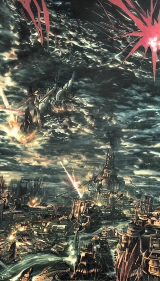 Image similar to the end of the world, from final fantasy vii