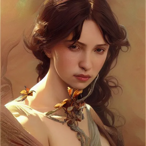 Image similar to ultra realistic illustration, samas aran, intricate, elegant, highly detailed, digital painting, artstation, concept art, smooth, sharp focus, illustration, art by artgerm and greg rutkowski and alphonse mucha