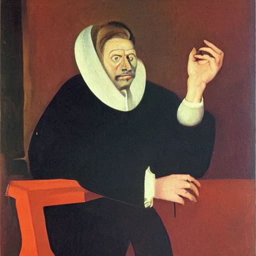 Image similar to portrait of a man by francis bacon