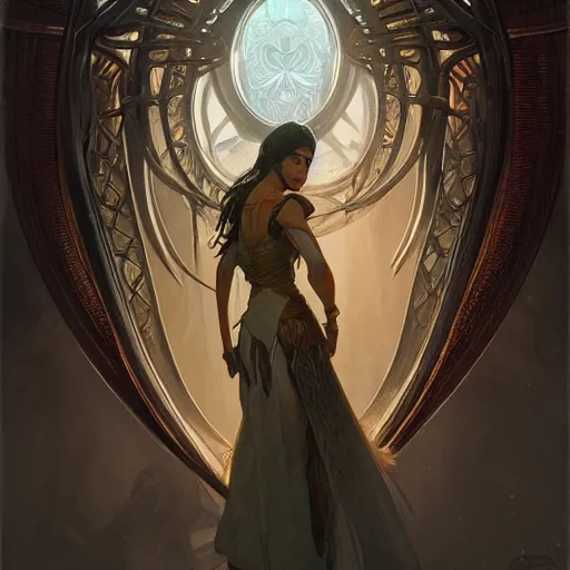 Image similar to a fork, D&D, fantasy, intricate, cinematic lighting, highly detailed, digital painting, artstation, concept art, smooth, sharp focus, illustration, art by Artgerm and Greg Rutkowski and Alphonse Mucha